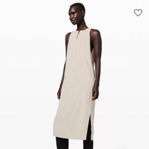Lululemon Lahar Dress *lululemon lab beige color size small